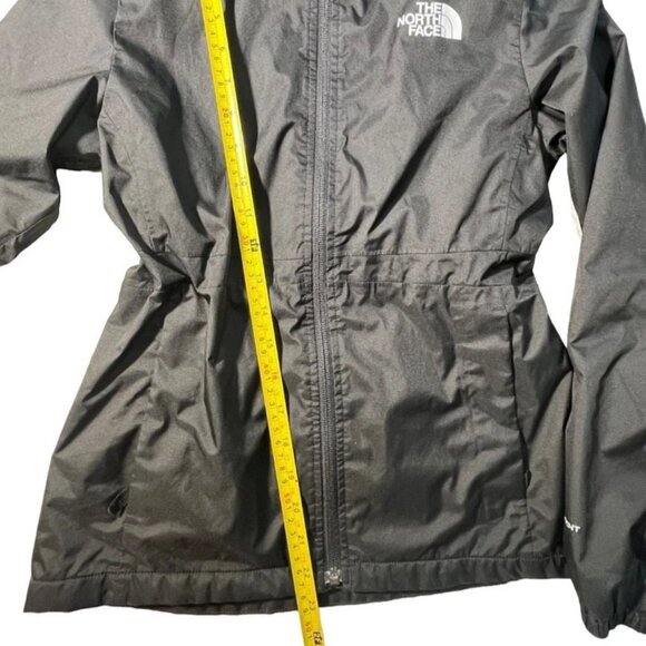 The North Face Jacket Girls Black DryVent Fleece Lined Hooded Rain Coat LG(12) - Picture 2 of 4